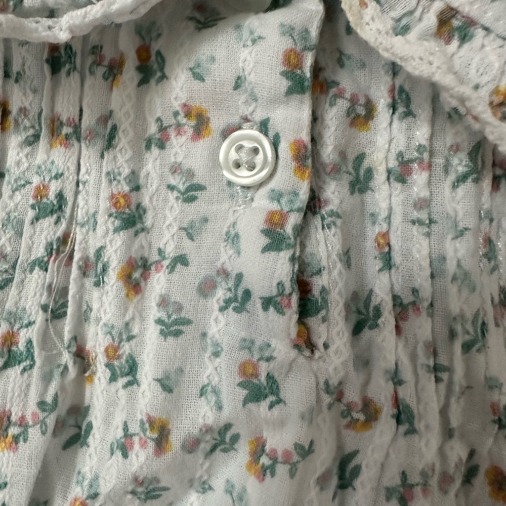 Floral Print Kids Bodysuit - Picture 2 of 4